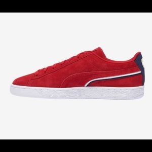 Puma Suede Triplex Cherry Shoes.